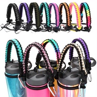 1pc Water Bottle Handle For Wide Mouth Bottles, Portable Durable Cup Braided Carrying Rope For 12oz 