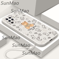 เคส OPPO เคสโทรศัพท์ A94หมีแฟชั่นเปลือกซิลิโคน TPU นิ่ม