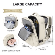 16 inch Laptop Backpack Waterproof Multifunction Outdoor Luggage Bag Travel Unisex