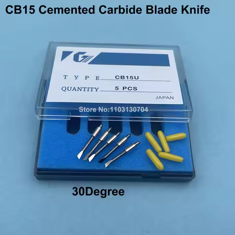 5PCS Cutting Plotter Graphtec CE5000 CE3000 CE6000 FC8600 CB09 CB15 Knife Blade CB09UA-5 CB15UA-5 Ce