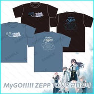 star3 BanG Dream Its MyGO ZEPP TOUR 2024 Cosplay cloth 3D summer T-shirt Anime Short Sleeve Top
