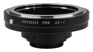 Pro Lens Mount Adapter Compatible with Konica Auto-Reflex (AR) Lenses to C-Mount Cameras