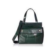 [Elle Leather] Letter Flap Bag LL03 Green