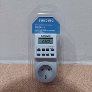 Stop kontak timer digital listrik sonovic stop kontak timer digital