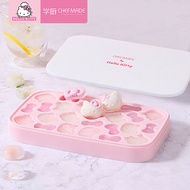 ที่บดไอศกรีมโฮมเมดซิลิโคนถาดน้ำแข็งทำจาก KT7117แม่พิมพ์เยลลี่เค้กผมเครื่องใช้ในครัวเรือนเด็ก