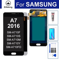 LCD สำหรับ Samsung A7 2016 A710หน้าจอ LCD สำหรับ Samsung Galaxy A7 2016 A710 A710F SM-A710จอแสดงผล L