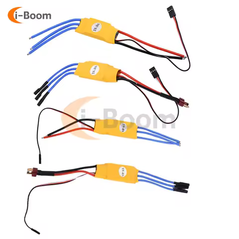 30A 40A Brushless Motor ESC Electronic Speed Controller Model Airplane ESC Motor Drive Controller Mu