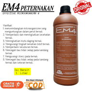Em4 Coklat Molase Peternakan 1 Liter Mikro Organisme Suplemen Probiotik Organik Cair Untuk Kesehatan