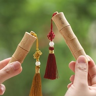 5ml 10ml Bamboo Roll-On Bottle Essential Oil Roll-On Packing Empty Glass Bottle Light-Proof Perfume 