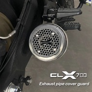 Motorcycle Accessories Exhaust Tail Pipe Protector Cover For CFMOTO CLX700 CL-X700 CLX 700 700CL-X 7