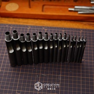 Korea spc Round Punch Belt Punch Handmade Leather Goods DIY Belt Strap Punch Tool Punch Eye 0.5-10mm