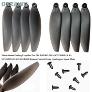 OXZAWG Remote Control Drone Parts, Universal Black Folding Propeller Blades, Plastic 58mm/66mm Quadc