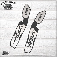 ที่รองเท้า ADV160 แผ่นวางเท้า พักเท้าหน้า HONDA ADV 160 แผ่นรองพื้น  พื้นพักเท้าหน้า ของแต่ง adv160