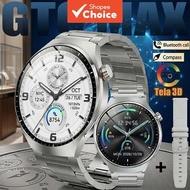 TechLife Smart Watch 2026 New Launch Gt6 Max 3D AMOLED HD Screen Heart Rate Men's Gift TechLife Jam 