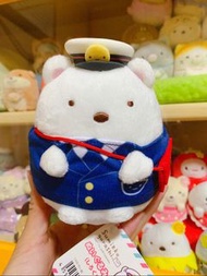 (包郵)全新角落生物白熊日本郵差S size公仔 景品 有牌