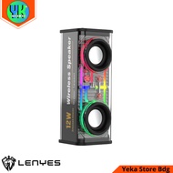 SPEAKER LENYES S220 12W Mini Transparent Wireless Bluetooth 5.3 Speaker