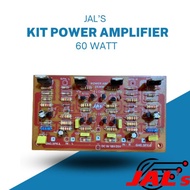 Borong Kit Power Amplifier 60 Watt Stereo Seri 018 Jals ❤