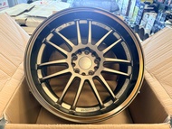 ล้อแม็กซ์ใหม่ RE30 ขอบ18 5รู114.3 กว้าง 9.5 นิ้ว ราคาต่อวง ซื้อแยกวงได้