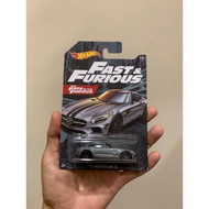 HOTWHEELS FNF MERCEDES AMG GT GREY (REFER GAMBAR)
