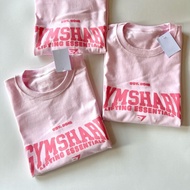 [GS LIFTING ESSENTIALS] gym.shark cotton t-shirt 100% oversize gym