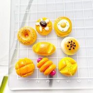 10pcs Cute Bread Food Resin Charms for DIY (2-147)