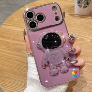 Astronaut Stand Case Phone Suitable For iPhone 17 16 15 14 13 12 11 Pro max XR 8P Protective iPhone 
