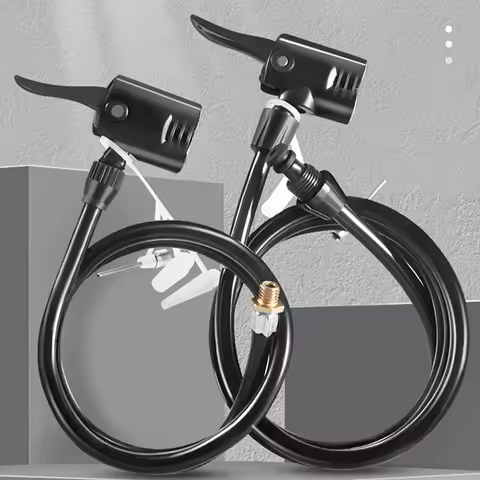 70/80/120CM Bike Air Pump Extension Tube Pump Bicycle Hose Air Pump Connector Bike Air Pump Tire Inf