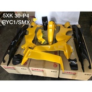 Cover Set Yamaha 125 125Z 125ZR 100% HLY Original Yamaha ( Kuning Diraja )