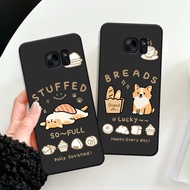 Samsung S6 / S6 Edge / S7 / S7 Edge / Note 5 / Note FE + case printed with cute cartoon characters
