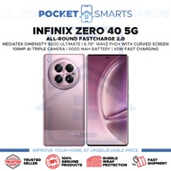 [MY Set] Infinix Zero 40 5G (256GB ROM | 12GB RAM) 1 Year Infinix Malaysia Warranty
