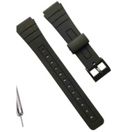 Substitute Casio Electronic Strap Small Square Watch Strap 18mm Resin F84/F91/F91W/F94/F105