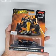 Hot Wheels Premium McLaren Formula 1 F1 Team #4 2024 1: Diecast64
