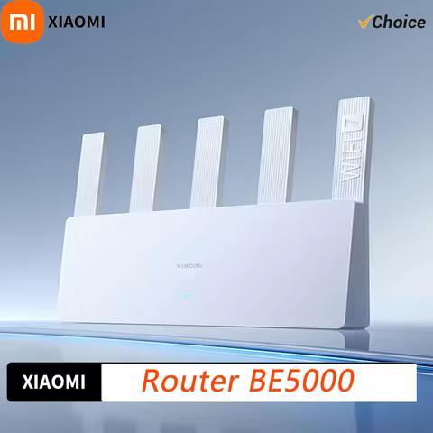 Xiaomi Router BE5000 Wi-Fi 7 2.4/5GHz Dual-Frequency Mesh 2.5G High-Speed Network Port IPTV OFDMA Si