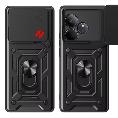 Armor Funda For Oppo Realme GT 6T GT6T Neo6 SE Neo6 5G Magnetic Holder Ring Case For Realme GT Neo 6