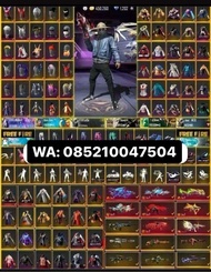 Jual akun FF sultan terbaru season old