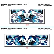 PRINTCUT TIP TOP Quality Yamaha Y15 YSUKU Y15ZR  Print Cut Sticker Body Sticker Coverset Stripes Dox