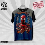 3D PRINT T-SHIRT DISTRO 3R UNISEX ADULTS & CHILDREN SUPER HERO SPIDER MAN FACE (SPD DSTR)