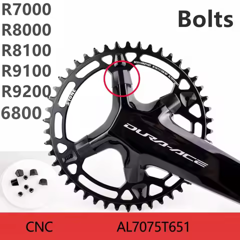 AL7075 Chainring Cap for 105 R7000 R8000 R7100 R8100 R9100 R9200 FC 6800 9000 4 Bolt Road Bike Crank