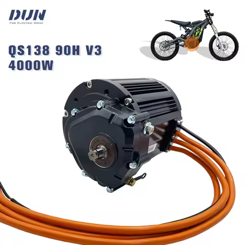 4KW 90H V3 QS 138 Mid-Train PMSM Motor For ATV Electric Vehicle