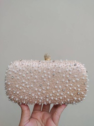 Waiwai Tas Kondangan Wanita Mewah Elegant Payet Wedding Bag 186 Clutch