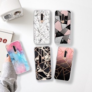 Colorful Fashion OPPO Reno 10x Zoom Phone Case Casing Shockproof Clear Silicone soft Camera Cover 301-1