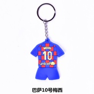 Football Star Keychain Pendant Jersey Memorabilia Gift Messi Haaland Kaká Kane Fan Gear Soccer Playe