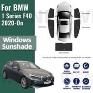 Car Sunshade curtain For BMW 1 series F40 2024 2023-2020 Car Sunshade Shield Front Windshield Frame 