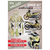 COVER SET Y15ZR V1 / V2 TANAM <EXCITER THAI / N.FLA