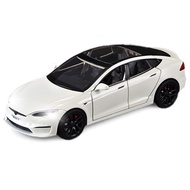 1/24 Model S Toy Cars Alloy Diecast Model Car, Pull Back Model S Model Car with Light, Diecast Model
