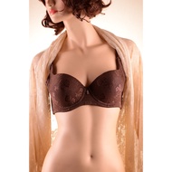 Elena BIG Size Bra Large Cup E 28740/24466 - Brown Size (36B-42B) Zumbo Bra