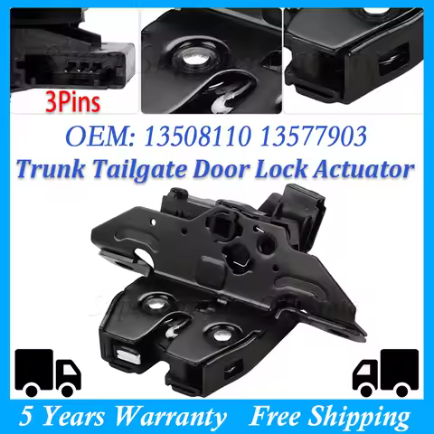 1PC New Trunk Tailgate Door Lock Actuator For Opel Adam Astra J P10 Mokka Zafira B 2009-2017 1350811