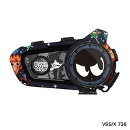 Vimaton v9s Sticker Universal v9x Earphone Decorative Color Sticker Protective Film Waterproof Carto