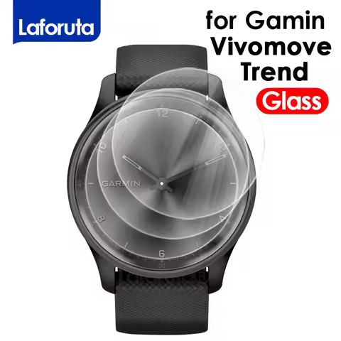 Glass For Garmin Vivomove Trend Screen Protector Tempered Glass For Garmin Forerunner 45 55 235 265 