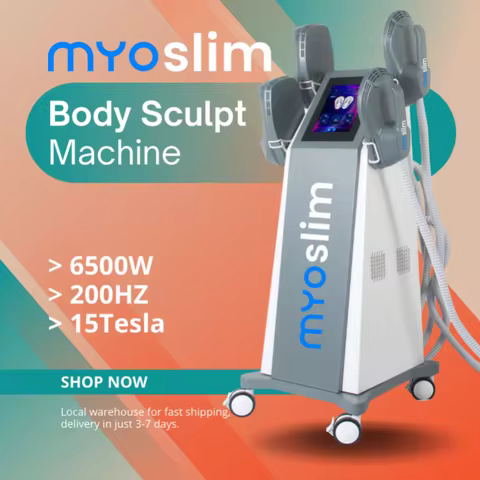 EMS Body Slimming Machine Electrical Muscle Stimulation for Sculpting Fat Burning Weight Control Car